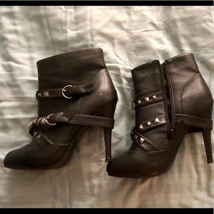 Kardashian Kollection black ankle boots